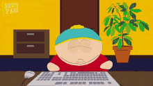 Using Computer Eric Cartman GIF