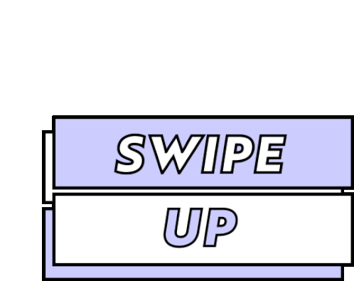 Swipe Up Flashing Sticker - Swipe Up Flashing Swipe Stickers