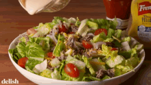 Salad Salad Dressing GIF - Salad Salad Dressing Mouth Watering GIFs