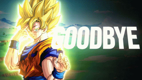 Goku Goodbye GIF – Goku Goodbye – discover and share GIFs