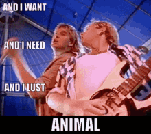 Def Leppard Animal GIF - Def Leppard Animal And I Want GIFs