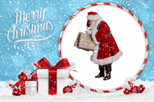 Merry Christmas Gif Santa Claus GIF - Merry Christmas Gif Santa Claus GIFs