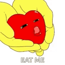 Yes Eatme GIF - Yes Eatme Heart GIFs