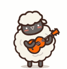 sheep guitar