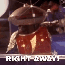 Right Away Alpha5 GIF - Right Away Alpha5 Mighty Morphin Power Rangers GIFs