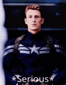 Captain America Serious GIF - Captain America Serious GIFs