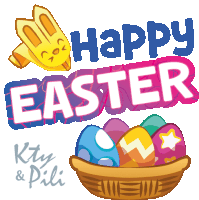 Easter Happyeaster Sticker - Easter Happyeaster Easterbunny Stickers