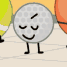 Bfdi Funny GIF - Bfdi Funny Golf Ball GIFs