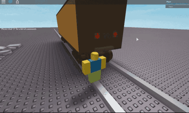 BUILDING A NOOB TRAIN in ROBLOX 
