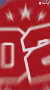 a blurred image of a c.rom 02 logo