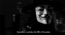 fifth november remember v for vendetta guy fawkes