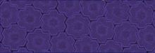 a purple background with chinese characters and a purple border