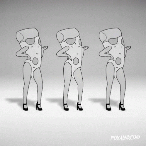single ladies pizza gif