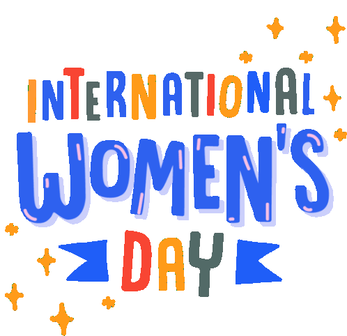 English Text Reads International Women'S Day Sticker - International Womens Day Women Girl Power Stickers