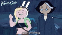 tell us everything fionna simon petrikov adventure time fionna and cake give us the full story