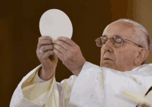 Holy Wafer Yes Or No Funny Pope Francis GIF - Holy Wafer Yes Or No Funny Pope Francis GIFs
