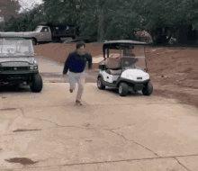 Running Away GIF - Running Away Golf GIFs