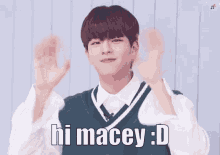Hi Macey Seungmin GIF - Hi Macey Seungmin Hi Macey Seungmin GIFs