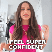 I Feel Super Confident Fernanda Ramirez GIF - I Feel Super Confident Fernanda Ramirez I Feel Great GIFs