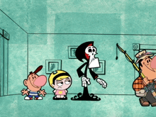 The Grim Adventures Of Billy And Mandy Puke GIF