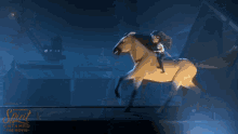 Horse Galloping Lucky Prescott GIF - Horse Galloping Lucky Prescott Spirit GIFs
