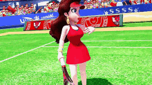 Pauline Red GIF - Pauline Red Tennis GIFs