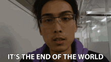 Its The End Of The World Gray GIF - Its The End Of The World Gray Flyquest GIFs