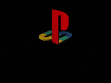 a black background with a playstation logo and the words licensed by sony computer entertainment america
