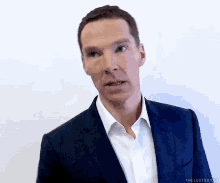 Benedict Cumberbatch GIF - Benedict Cumberbatch Shy GIFs