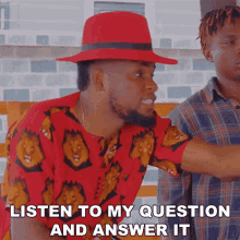 Listen To My Question And Answer It Mark Angel GIF - Listen To My Question And Answer It Mark Angel Mark Angel Tv GIFs