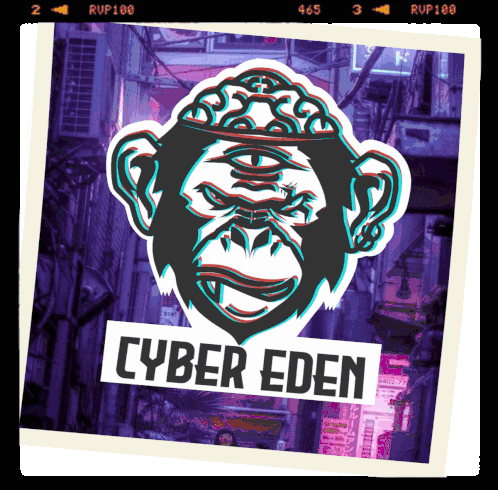 Cybereden Cyber Sticker - Cybereden Cyber Eden Stickers
