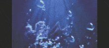 a drawing of a person in the water with chinese writing on it