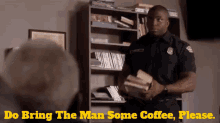 Station19 Dean Miller GIF - Station19 Dean Miller Do Bring The Man Some Coffee Please GIFs