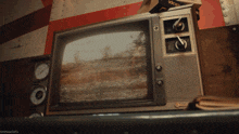 a shinyegifs photo of an old television