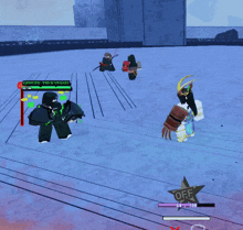 a screenshot of a video game with a star that says " off "