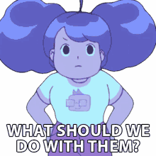what should we do with them bee bee and puppycat how should we handle them what ought we to do about them
