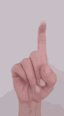 Finger Bye GIF