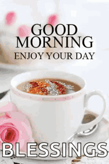 good morning coffee enjoy your day