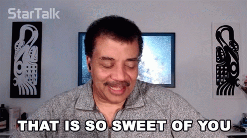 That Is So Sweet Of You Neil Degrasse Tyson GIF - That Is So Sweet Of You Neil Degrasse Tyson Startalk GIFs