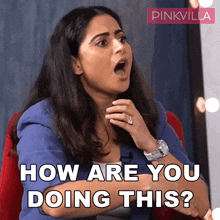 How Are You Doing This Aishwarya Sharma GIF - How Are You Doing This Aishwarya Sharma Pinkvilla GIFs