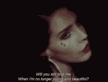 Young And Beautiful GIF - Lana Del Rey Will You Still Love Me Singer GIFs