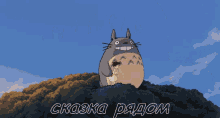 тоторо миядзаки гибли аниме красиво GIF - Totoro Ghibli Anime GIFs
