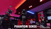 a gif from gifrun.com shows a wolf and a dragon