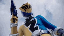 Ready To Fight Gold Ranger GIF
