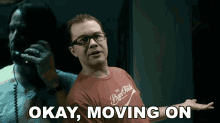 Okay Moving On Crazy Nate GIF - Okay Moving On Crazy Nate Change Topic GIFs