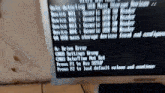 a computer screen displays a setup error message