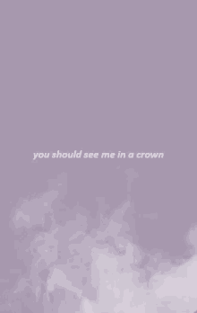 billie eilish crown see me in a crown