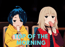 Good Morning Top Of The Morning GIF - Good Morning Top Of The Morning Wonder Egg Priority GIFs