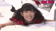 Miyuki Watanabe Christmas GIF - Hi Hello Cute GIFs
