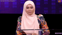 siti nordiana i can see your voice malaysia hmm smirk